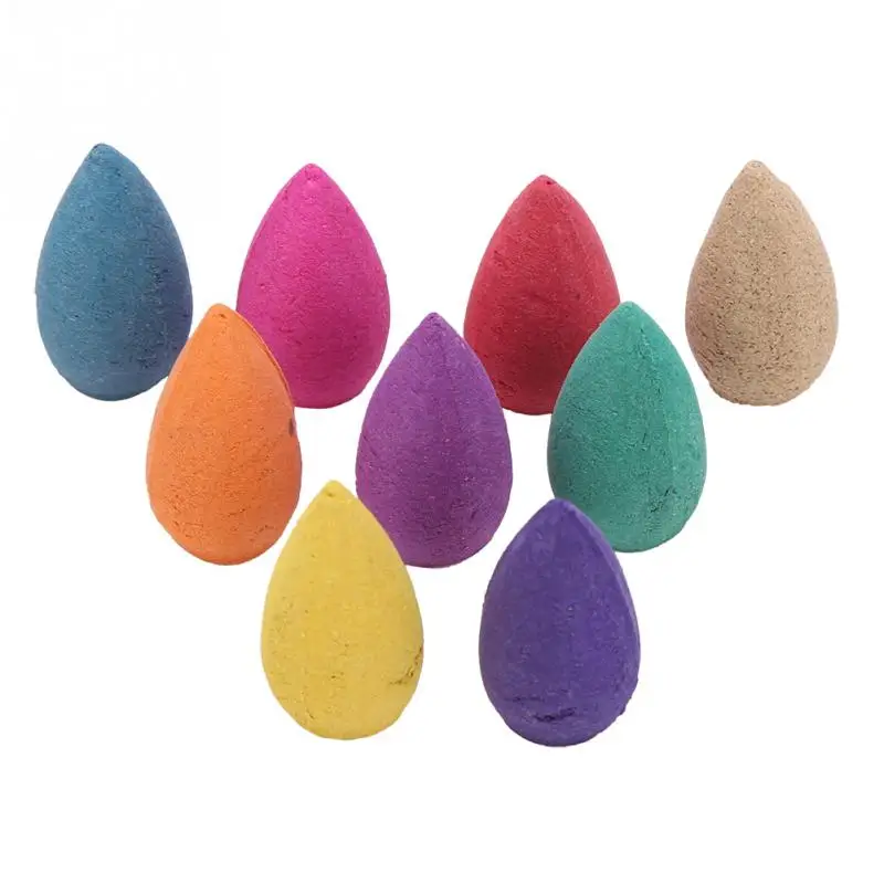 280Pcs Floral Incense Cone Colorful Fragrance Scent Tower Incense Mixed Scent Aromatherapy Fresh Air Aroma Spice Help Sleep