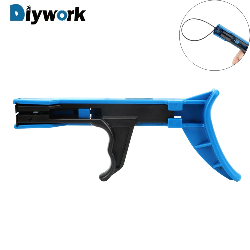 

DIYWORK Hand Tools Fastening and cutting tool TG-100 Automatic Tensioning For Nylon Cable Tie Cable Tie Gun