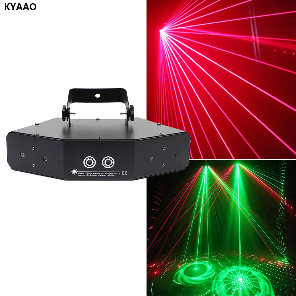 Good effect DMX disco Scanner Laser Stage Light club Dance pattern