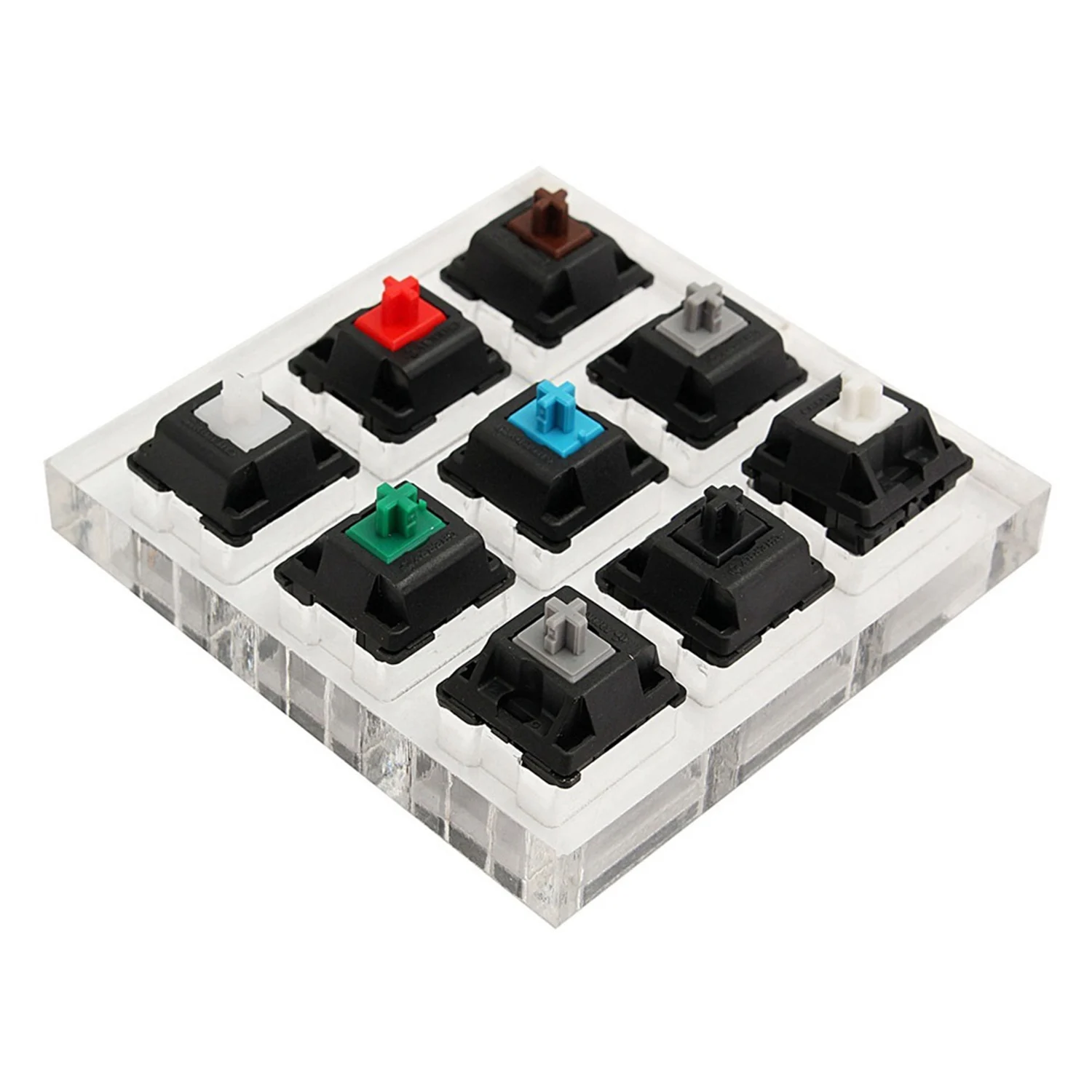Акриловый прибор для проверки клавиатуры пластиковый пробоотборник Keycap