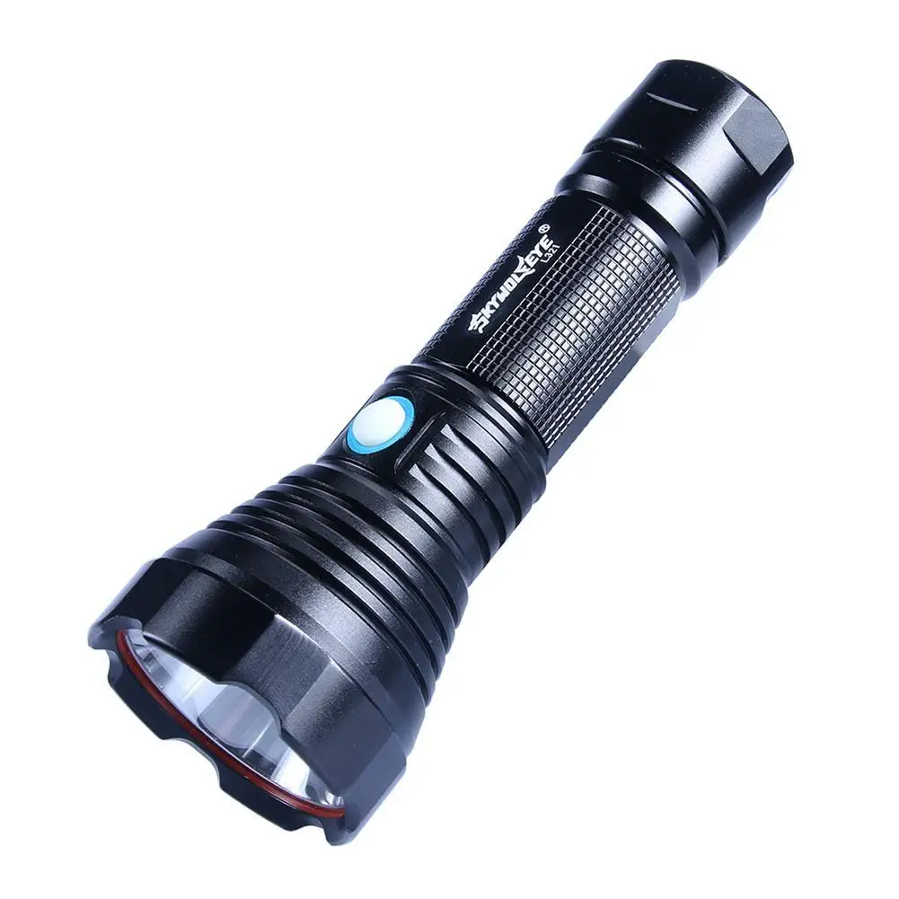 4 mode High Efficiency Lighting Hiking Flashlight Handy Torch powerful and practical | Лампы и освещение
