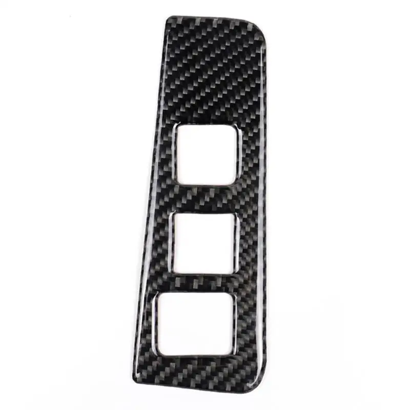 

Auto Car Carbon Fiber Headlight Switch Trim Cover Car Sticker Auto Accessories for Cadillac XT5 2016-2017