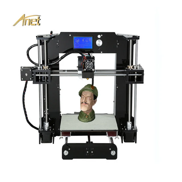 Special Offers Low Price 3D Printer Anet A8/A6 Fast Speed Desktop 3D Printer Metal 0.4 MM Nozzle Prusa i3 Large Printing Size Machine For Sale
