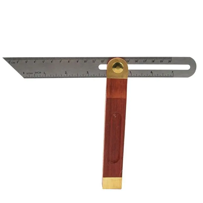 Stainless Steel Angle Ruler Adjustable Sliding Bevel Carpentry Angle