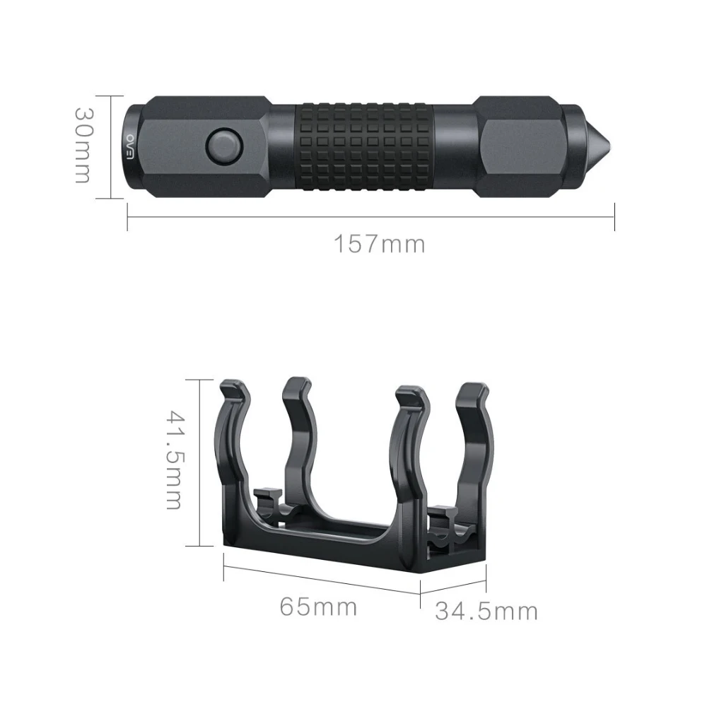 Xiaomi Leao автомобильный молоток безопасности фонарик Многофункциональный Автомобильный аварийный инструмент Электрический фонарь ремень безопасности резак Открытый водонепроницаемый