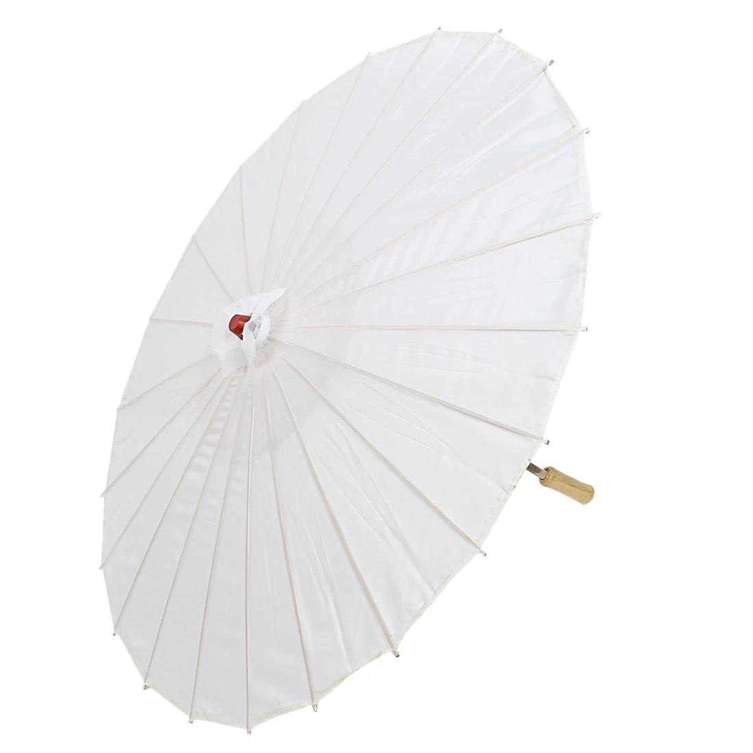 

Promotion! White Japanese Asian Traditional Bamboo Dancing Umbrella Parasol 78cm White