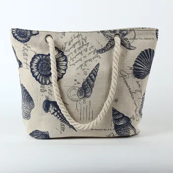 

Canvas Woman Handbag Bolsa Feminina Bolsos Mujer Crossbody Women's Top-handle Bags Female For Women Bolsas Beach Summer Hand Bag