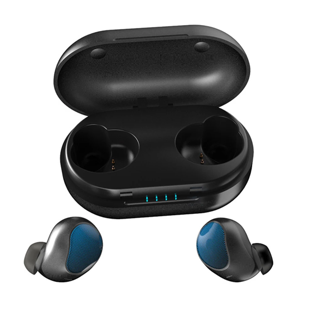 Wireless Earbuds Tws V5.0 Bluetooth Earphone Deep Bass Stereo Sound Noise Reduction With Charging Box For Iphone Sanmsun | Электроника