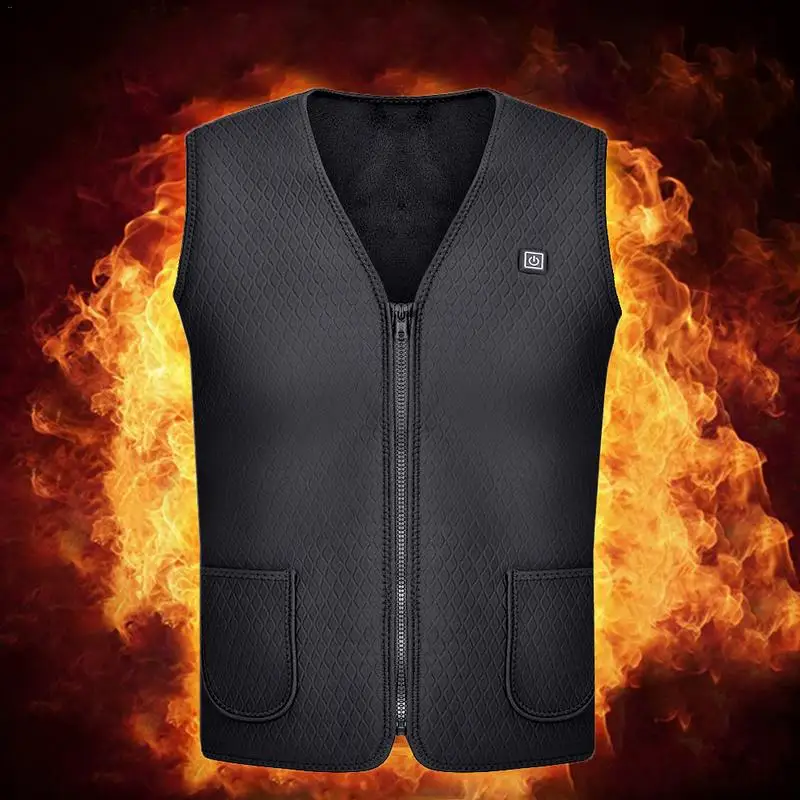 دراجة نارية ساخنة الدافئة سترة في الهواء الطلق ركوب التزلج الصيد USB شحن تسخين كهربائي سترة الدافئة تسخين كهربائي الملابس