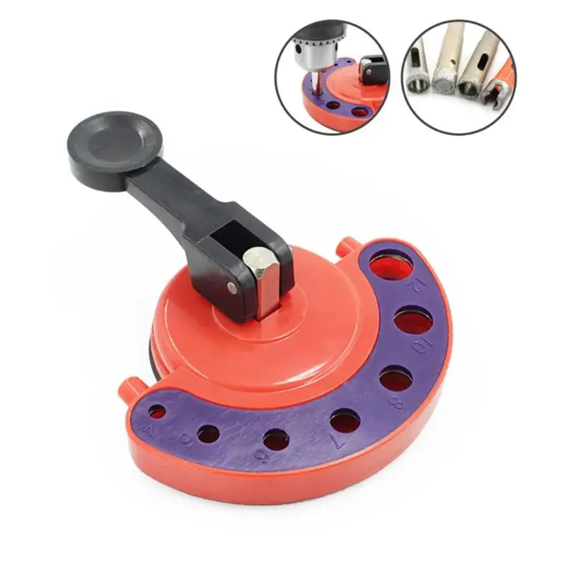 

Multi-function Glass Marble Tile Punch Locator Perforated Hole Drilling Positioner Punching Tool