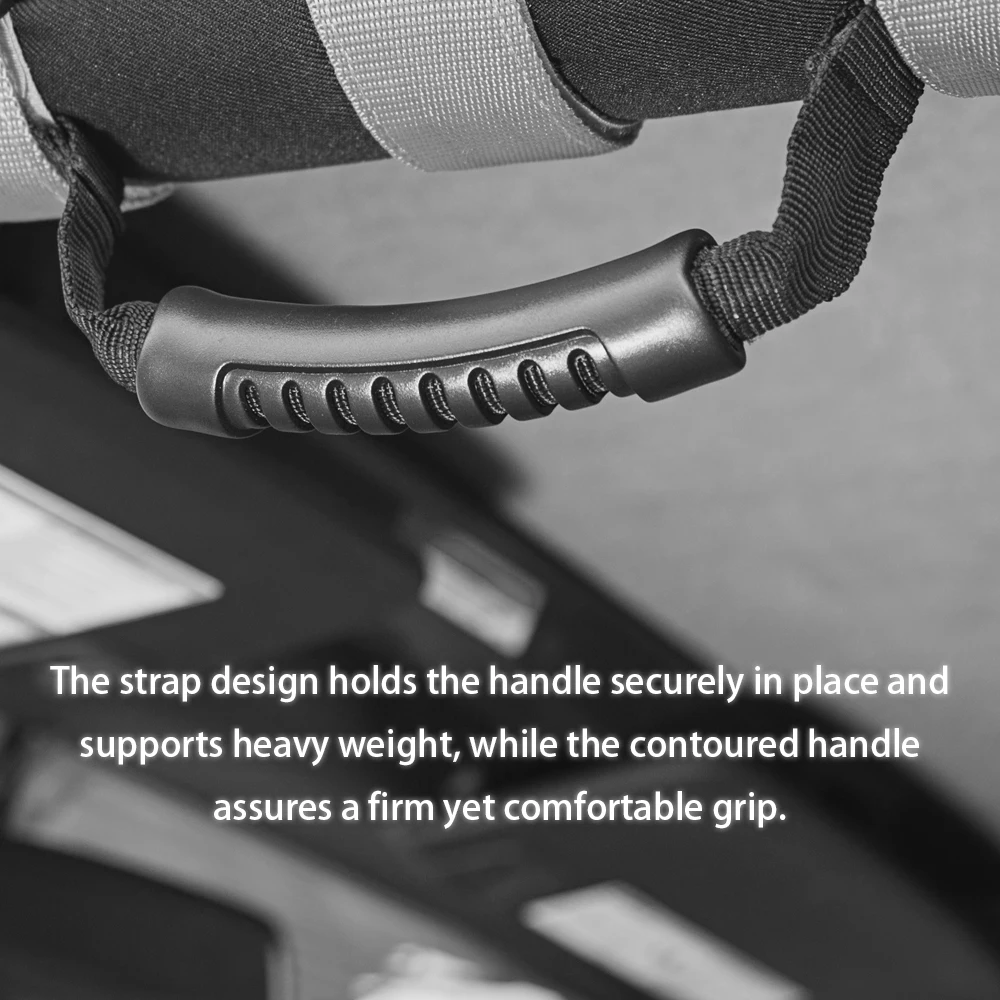 2019 Grab Handles for Jeep Heavy Duty Unlimited Roll Bar Grab Handle