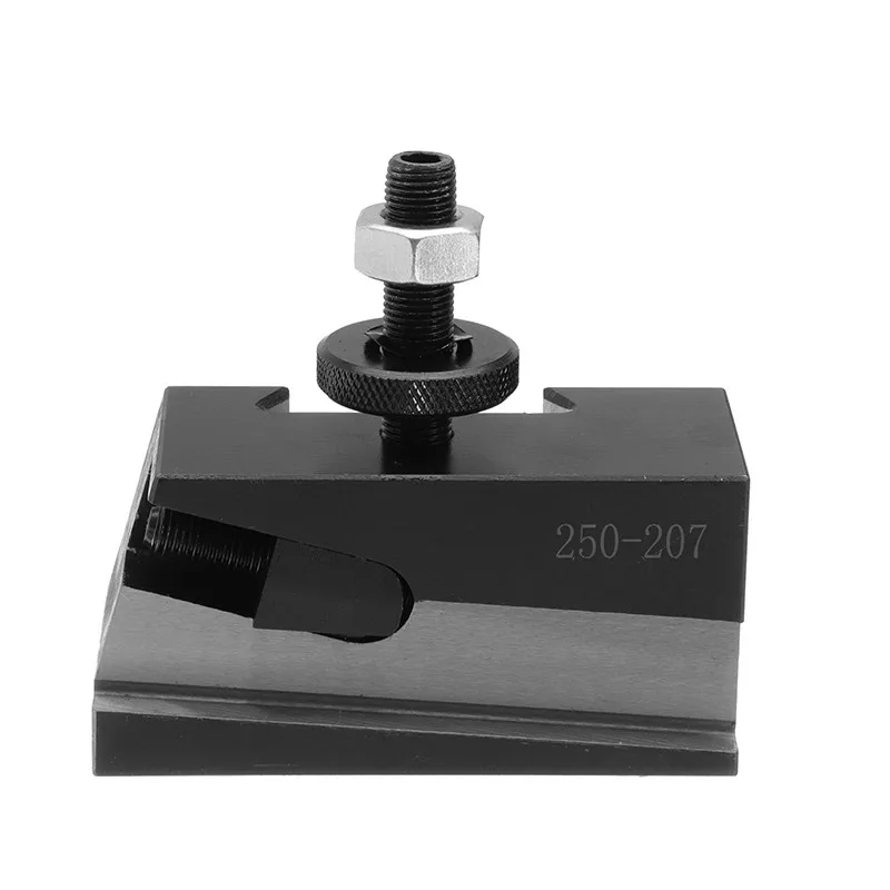 

1pc Steel 250-207 Quick Change Tool Post and Tool Holder Turning and Facing Holder Lathe Tool Brand New