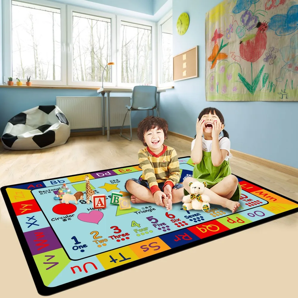 

Cartoon carpet Child living room coffee table bedroom carpets baby Crawl large size Rugs Kids Game Mat Hallway Area Rug tapis