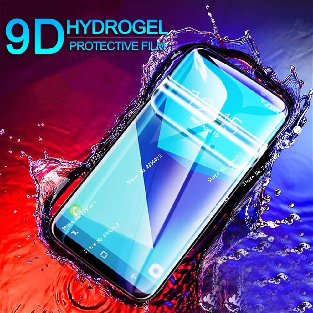 Мягкая Гидрогелевая пленка 9D для Samsung Galaxy S10E S9 S10 J 4 6 A6 Plus защитная экрана 3 5 M10 M20 не