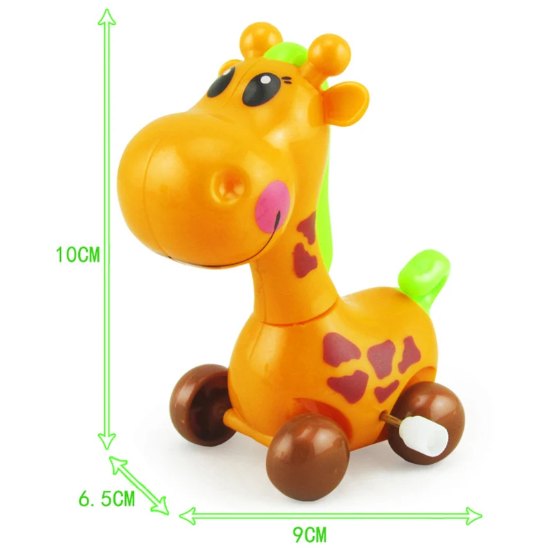 

New Baby Animal Giraffe Dee Education Toy Clockwork Wind-up Funny Toys Best Gift