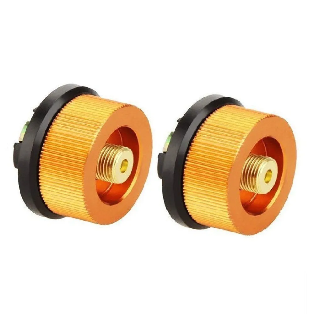 Camping Stove Adapter Camp Propane Tank Connector Auto off Gas