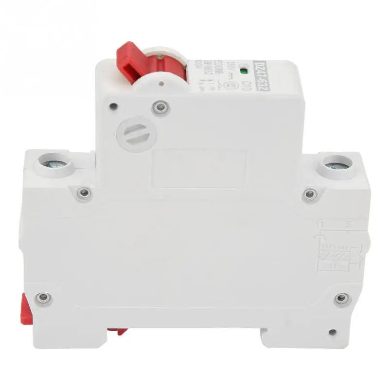 DZ47 63Z 1P 10A DC миниатюрный выключатель утечки воздуха переключатель