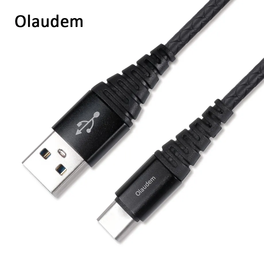 

Olaudem Mobile Phone Cables USB Type C Cable for Samsung S8 1m USB C Cable for Huawei P20 Data Cord for Charging Phone CB157