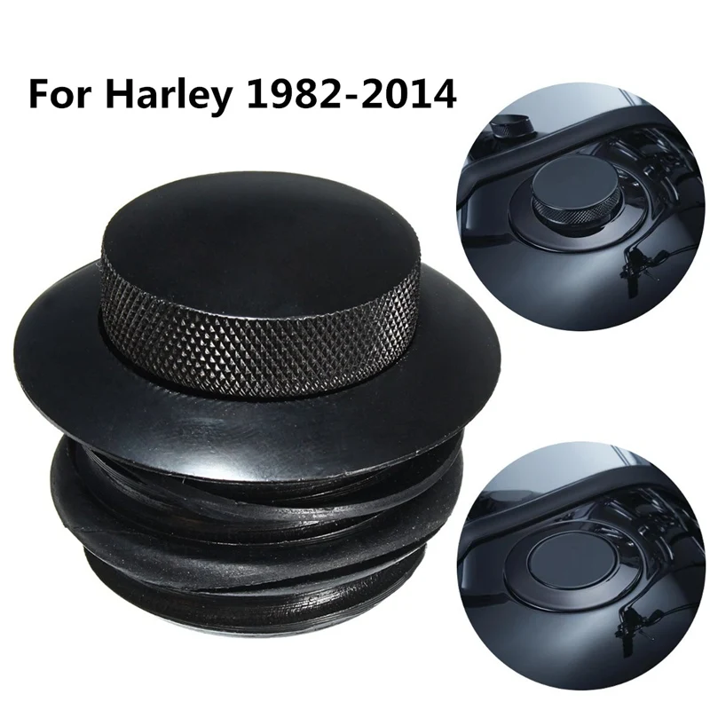 

Autoleader 1Pcs Black 5.86x4.8cm Motorbike RC Fuel Tank Gas Cap Cover for Harley for Sportster for Dyna for for Softail