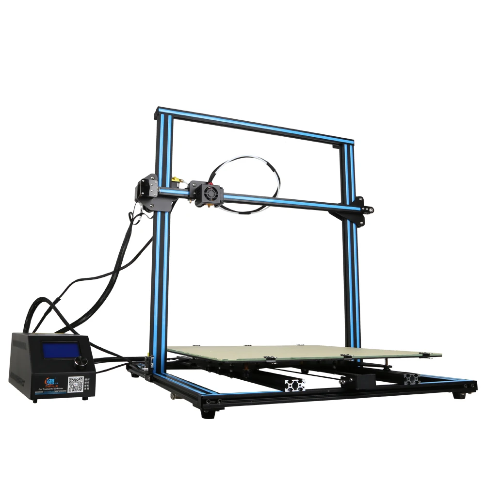 Creality3D CR 10S5 500X500X500 мм увеличенную версию 3D принтеры DIY Kit 60 80 мм/сек. 150 принтеры|3D