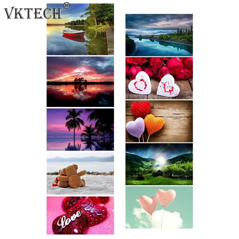 

5D DIY Full Drill Diamond Painting Wonderful View Cross Stitch Embroidery Mosaic Pattern Home Decor 40x30cm