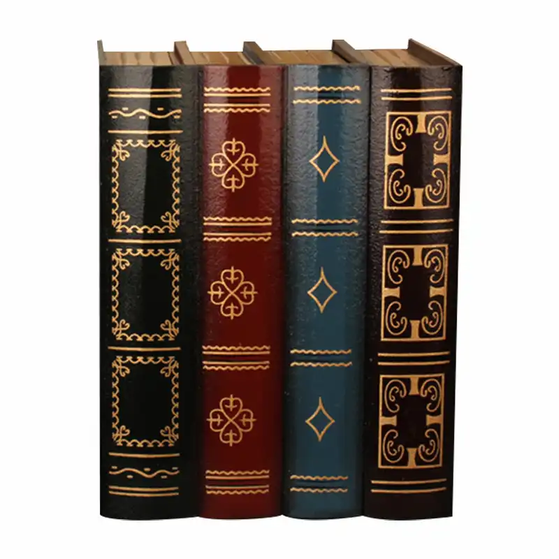 Поддельные книги коробка винтажный реквизит для хранения книг упаковка