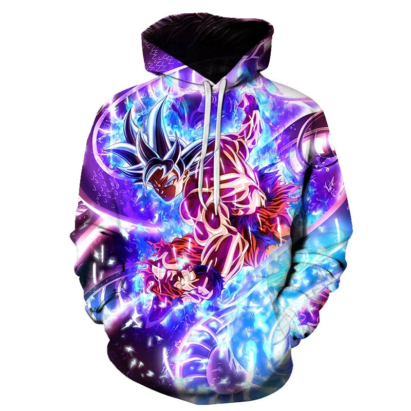 Nuevo Dragon Ball Z resurrección sudaderas con capucha de los hombres y las mujeres Anime Super Saiyan Goku/Majin Buu/Piccolo/celular DBZ Sudadera con capucha|Sudaderas con capucha y sudaderas| - AliExpress