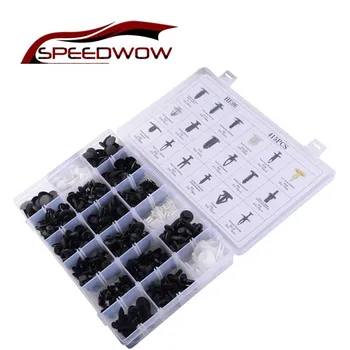 

SPEEDWOW 415PCS/Set Car Auto Push Pin Rivet Trim Panel Bumper Fender Cover For Audi Mercedes VW Toyota KIA Mazda Opel Ford