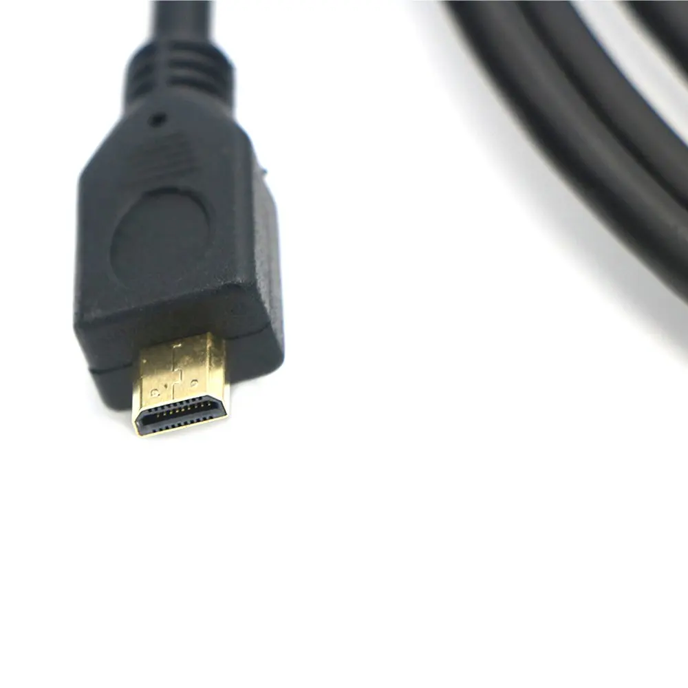 Кабель для передачи данных LEORY HDMI 19P Male Micro экшн камеры GoPro Hero 7/6/5/4/3 FPV|Кабели HDMI| |