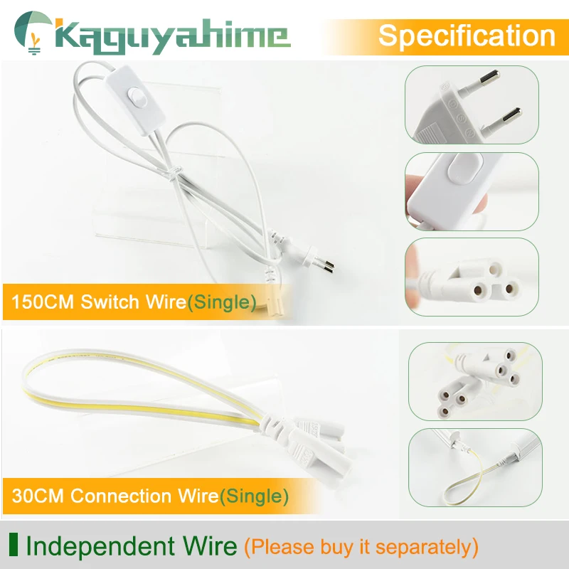 Kaguyahime 6 W растет свет полный спектр 220V 6W T5 трубки для роста растений гидропоники