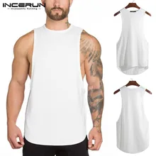 Спортивные Бодибилдинг мужские майки топы без рукавов Твердые тренировки штаны для бега свободная летняя одежда нательная майка 5XL бренд