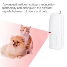 Инфракрасный детектор сигнализации для животных Smart беспроводной анти-ПЭТ инфракрасный сенсор человека PIR детектор движения, сигнализация