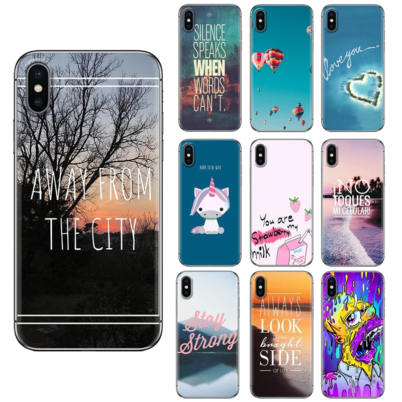 

Alcatel 1X/ 3/ 3C/ 3V/ 3X/ 5/ U5 Plus/ 5V/ 7 Ins Style Back Skin Phone Cover Colorful Painted Soft Phone Case