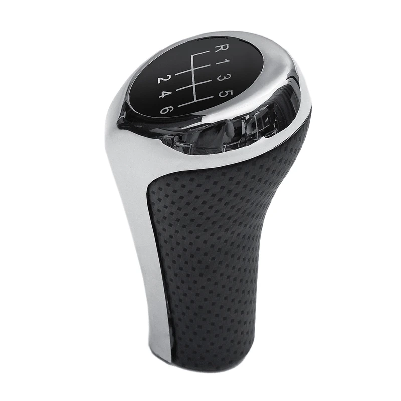 

6 Speed Pu Leather Manual Mt Gear Stick Shift Knob For E82 E90 E91 E60 E63