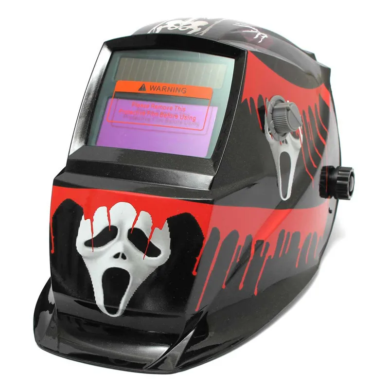 

Bloody Ghost Solar Welder Mask Electric Welding Auto Darkening Welding Helmet Advanced Circuit Design Comfortable Helmets