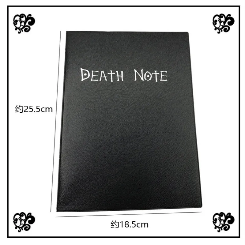 

Death Note Leather Notebook Handmade Leather Sketchbook Bullet Journal Diary Book Weekly Planner Stationery 016005
