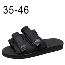 Популярные тапочки; большие размеры; мужские домашние мужские тапочки; одно слово