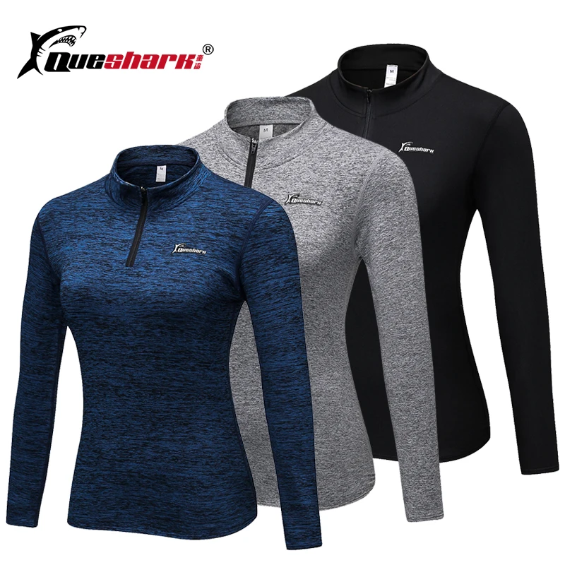 Koop Winter Fleece Mandalin Kraag Running Jacket Yoga Shirt Fitness Lange Mouwen Das Gym Training Elastische Strakke Sweatshirt