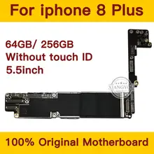 Оригинальная материнская плата для iphone 8 Plus, 5,5 дюймов, Полная разблокировка, материнская плата без Touch ID, система IOS, вся логическая плата, 64 ГБ, 256 ГБ