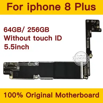 

Original Motherboard For iPhone 8 Plus 5.5inch Full Unlock Mainboard Without Touch ID IOS System Whole Logic Board 64GB 256GB
