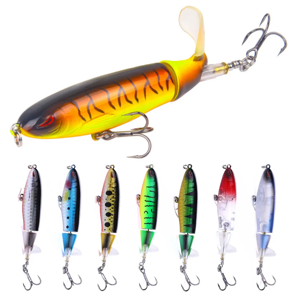 Приманка для рыбалки карандаш 13 г/10 см Topwater Weever окунь Snakehead вращающийся Спиннер