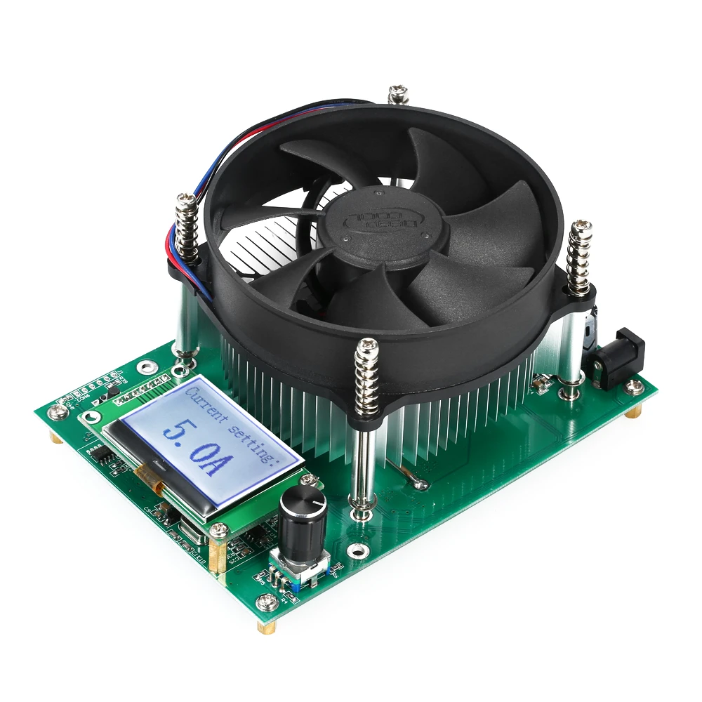 

150W Constant Current Electronic Load 60V 10A Battery Tester Discharge Capacity Tester Meter Module Current Tester