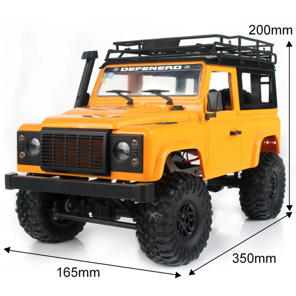 D90 1:12 Масштаб RC Гусеничный автомобиль 4WD Дистанционное управление грузовик в разобранном виде комплект MN-90K Defender пикап