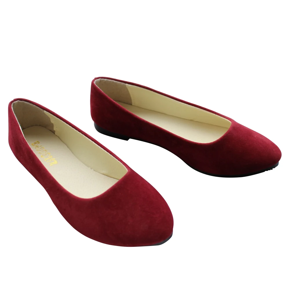 

Big Size Women Flats Candy Color Woman Loafers Spring Autumn Flat Shoes Women Zapatos Mujer Plus Size 35-40