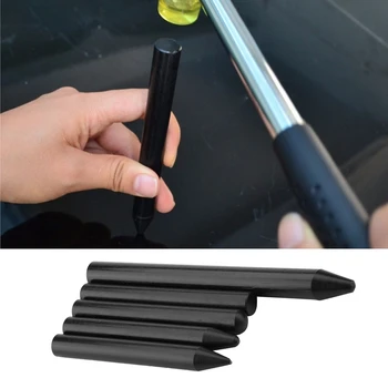 

5 Pcs Black Nylon Tap Down Knock Pen Dent Removal Repair Tool Paint Dent Repair Tool bodywork debossing New arrives
