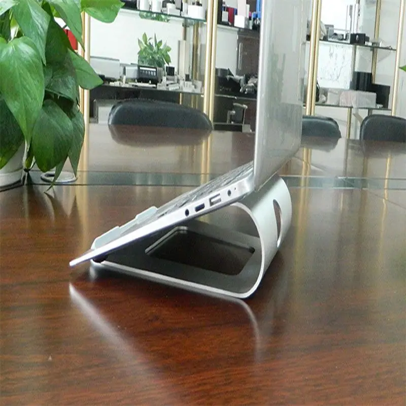 Портативная подставка для ноутбука из алюминиевого сплава ноутбуков iPad Macbook Air/Pro