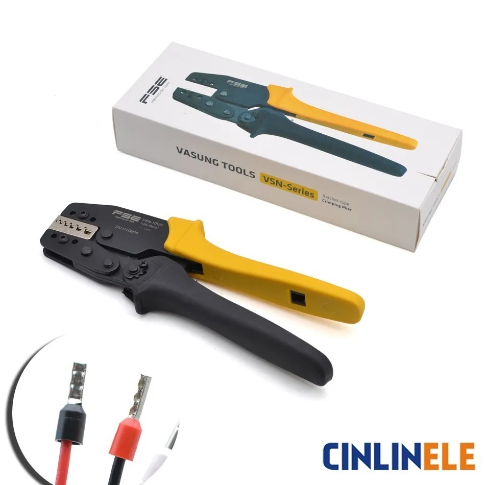 VSN 10WF 10 мм 23 7AWG высокое качество точность провода разъем обжимной щипцы для