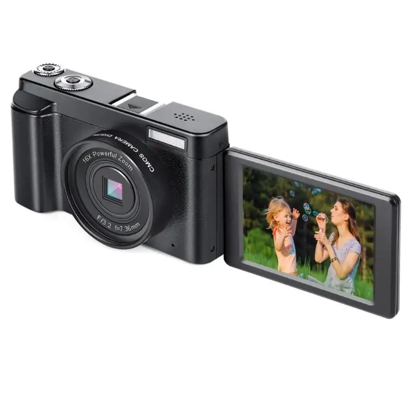 P11 Flip Screen Wireless WIFI Full HD 1080P 24MP 16X Zoom Digital Camera Video Recorder High Quality|Компактные цифровые