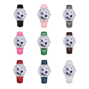 

New For Girls Boys Students Watch Children's Watches Child Quartz Wristwatches Cartoon Football 3D