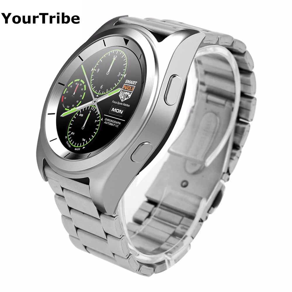 YourTribe G6 Fashion Sport Bluetooth Smart Watch Woman Man Running Smartwatch with Heart Rate Monitor for Android ISO Phone